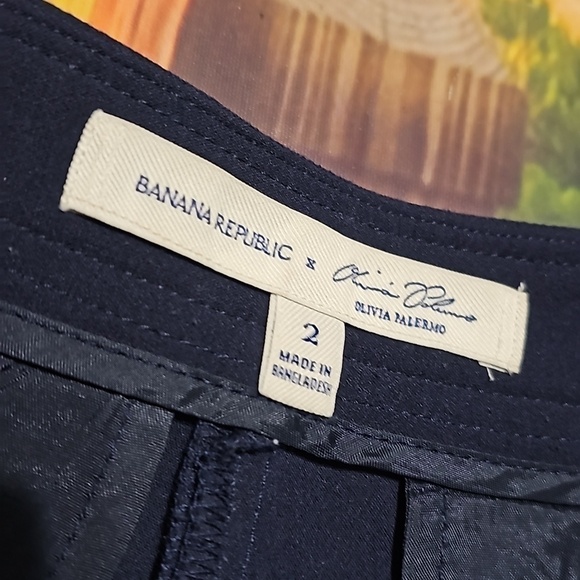 Banana Republic x Olivia‎ Palermo Flare Pants Size 2 - Picture 3 of 7
